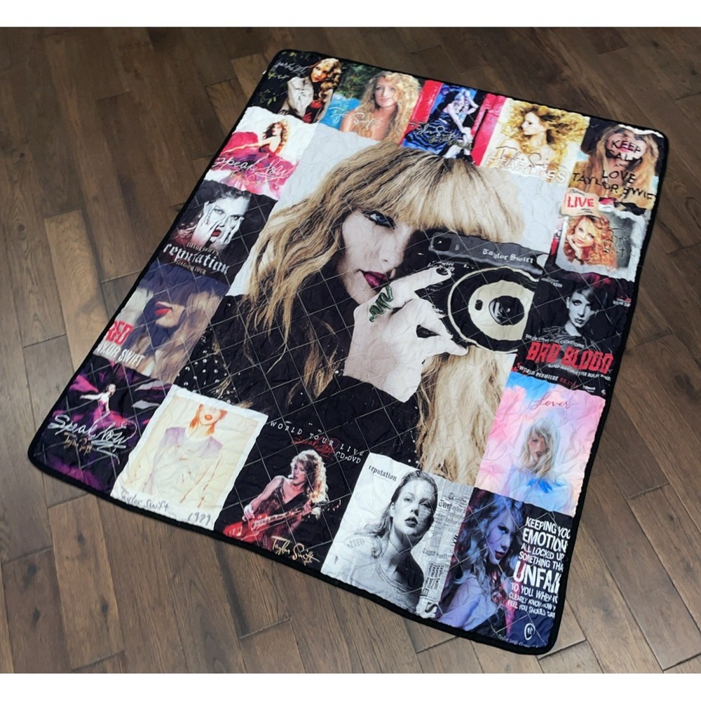 Taylor Swift Album-Themed Era's Throw Blanket 69”X55”
